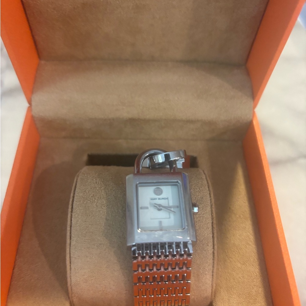 Tory Burch Silver Watch